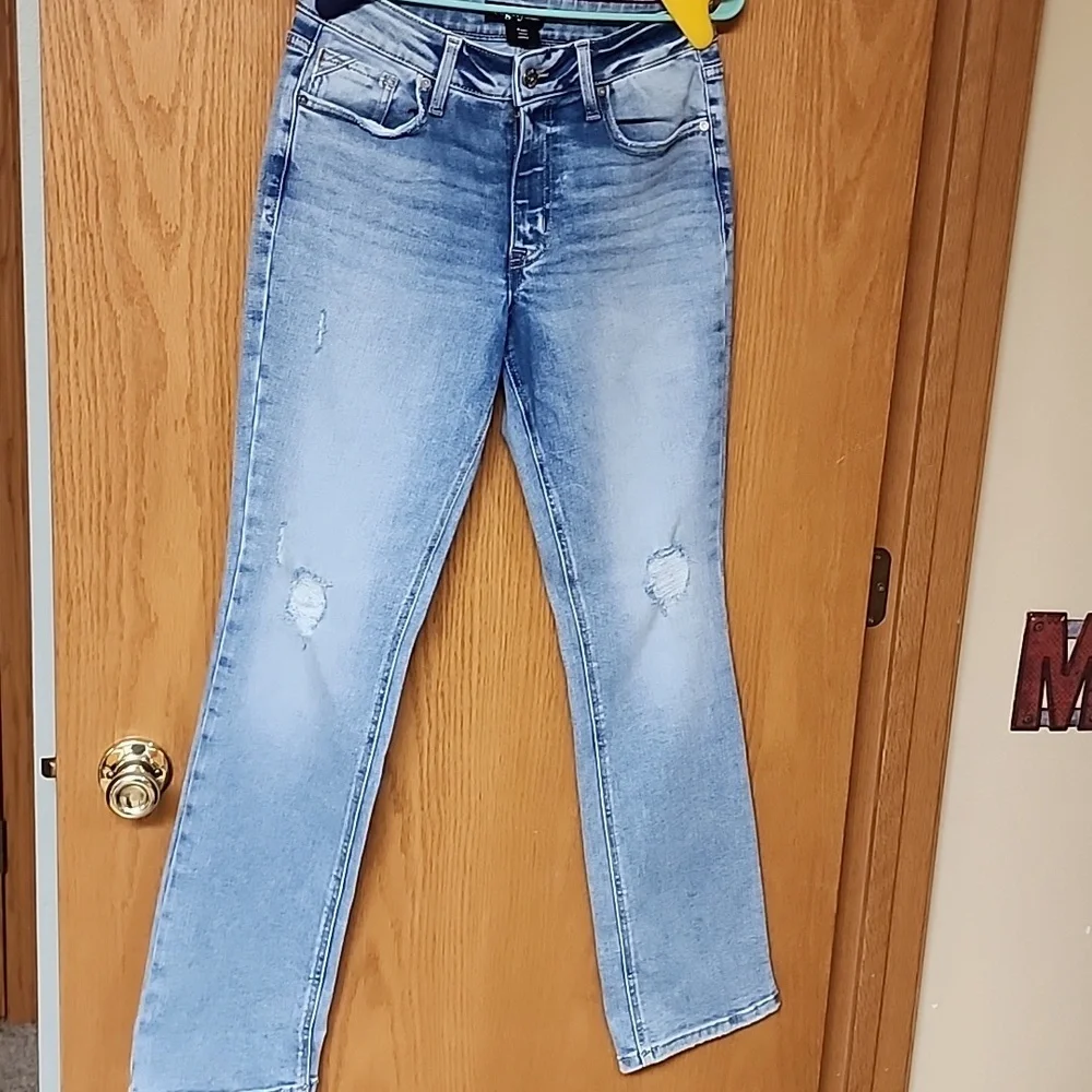 Edgely Maurices Light Blue Jeans womens 4R number 5092 - Picture 5 of 7
